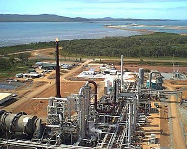 The Stage 1 ATP Demonstration Plant at the Stuart Project in Australia (Processor at lower left)