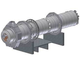 11.5m (outer diameter) x 76 m (length) Model of KIO ATP Processor � 500 t/h Capacity